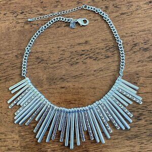 Park Lane Silver Tribal Reversable Herringbone Necklace​​​​​​​​